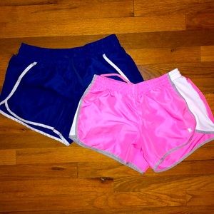 2 Pair Medium Danskin Now Running Athletic Shorts